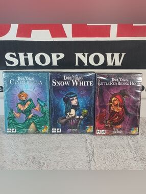 Dark Tales 3 Expansion Lot-Cinderella, Snow White, Little Red Riding New, Sealed